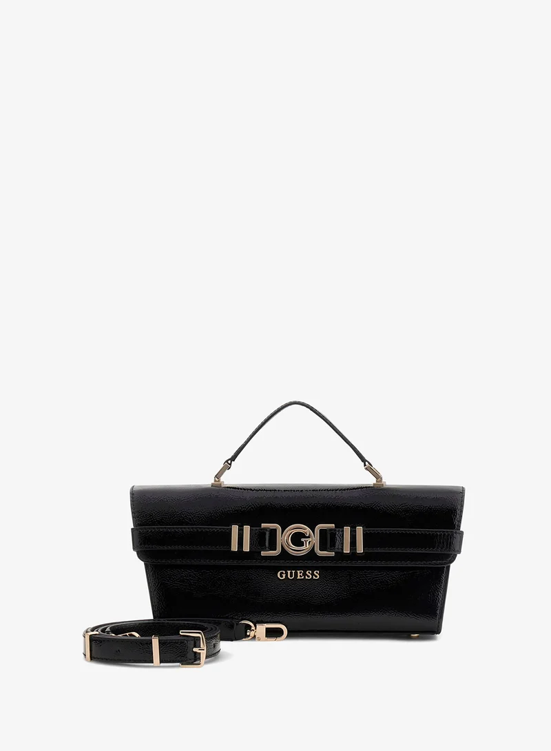 GUESS  Cirene Top Handle Flap Over Satchel Bag for Women | Best Price UAE